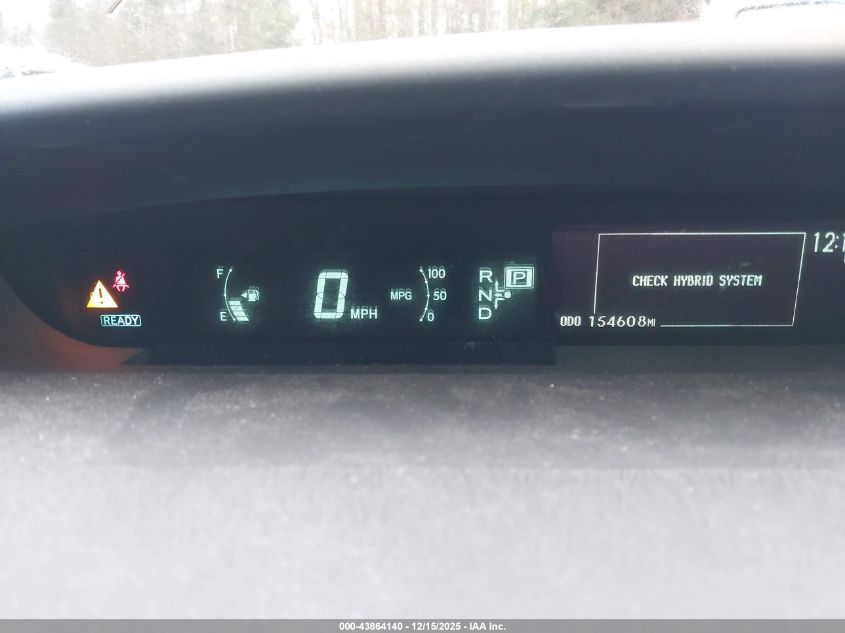 2010 Toyota Prius Iii VIN: JTDKN3DUXA1266159 Lot: 43864140