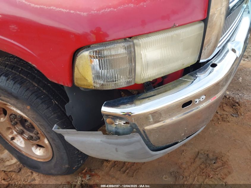 2001 Dodge Ram 2500 St VIN: 3B7KC23Z21G757579 Lot: 43864187