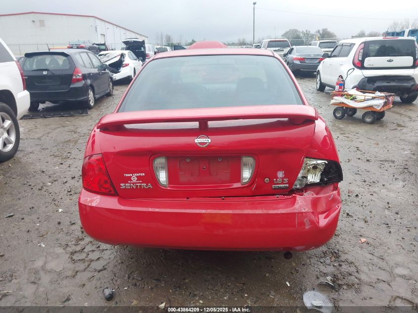 2005 Nissan Sentra 1.8S VIN: 3N1CB51D75L591723 Lot: 43864209