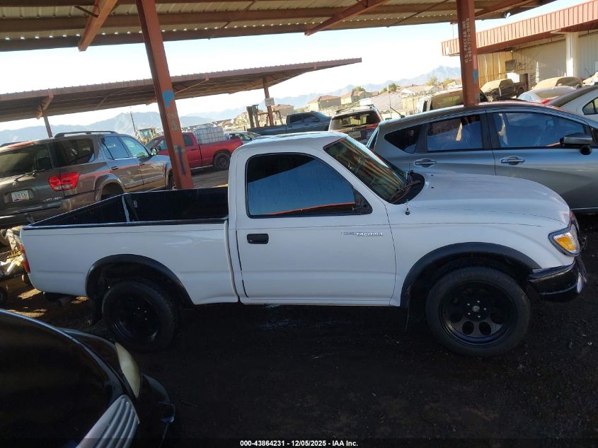 2004 Toyota Tacoma VIN: 5TENL42N94Z394312 Lot: 43864231