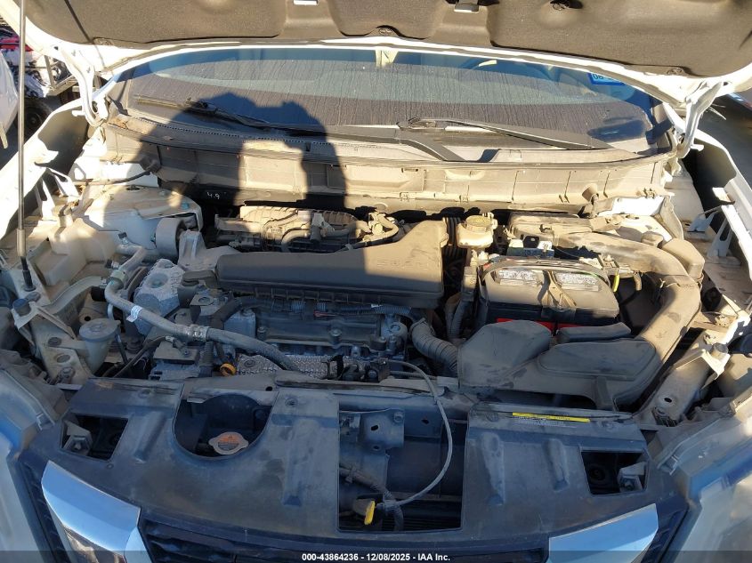 2017 Nissan Rogue Sv VIN: KNMAT2MT2HP593861 Lot: 43864236