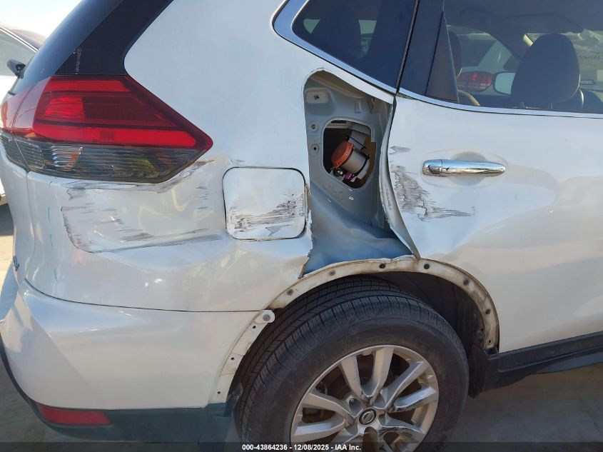 2017 Nissan Rogue Sv VIN: KNMAT2MT2HP593861 Lot: 43864236