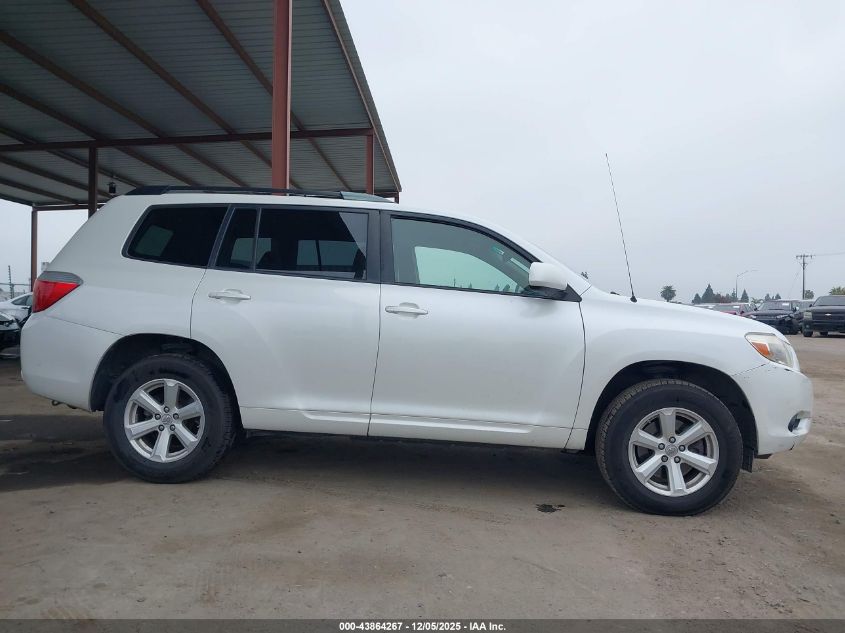 2008 Toyota Highlander VIN: JTEDS41AX82063452 Lot: 43864267