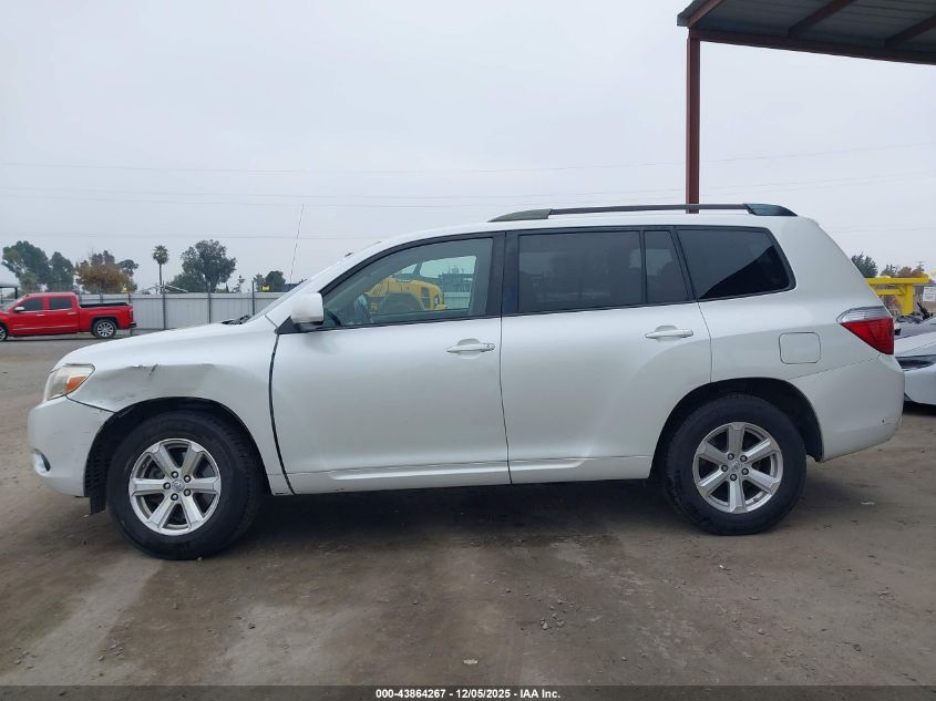 2008 Toyota Highlander VIN: JTEDS41AX82063452 Lot: 43864267