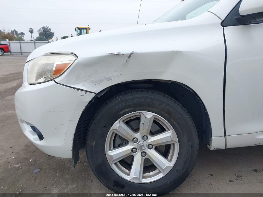 2008 Toyota Highlander VIN: JTEDS41AX82063452 Lot: 43864267
