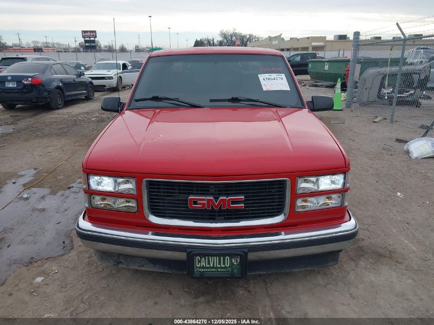 1997 GMC Sierra 1500 Sl Wideside VIN: 2GTEC19R4V1544890 Lot: 43864270