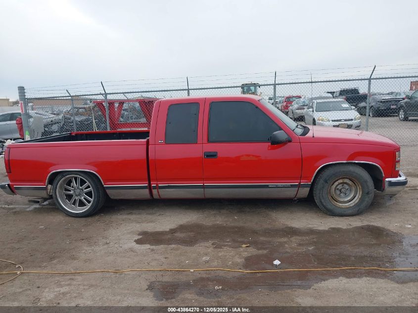 1997 GMC Sierra 1500 Sl Wideside VIN: 2GTEC19R4V1544890 Lot: 43864270