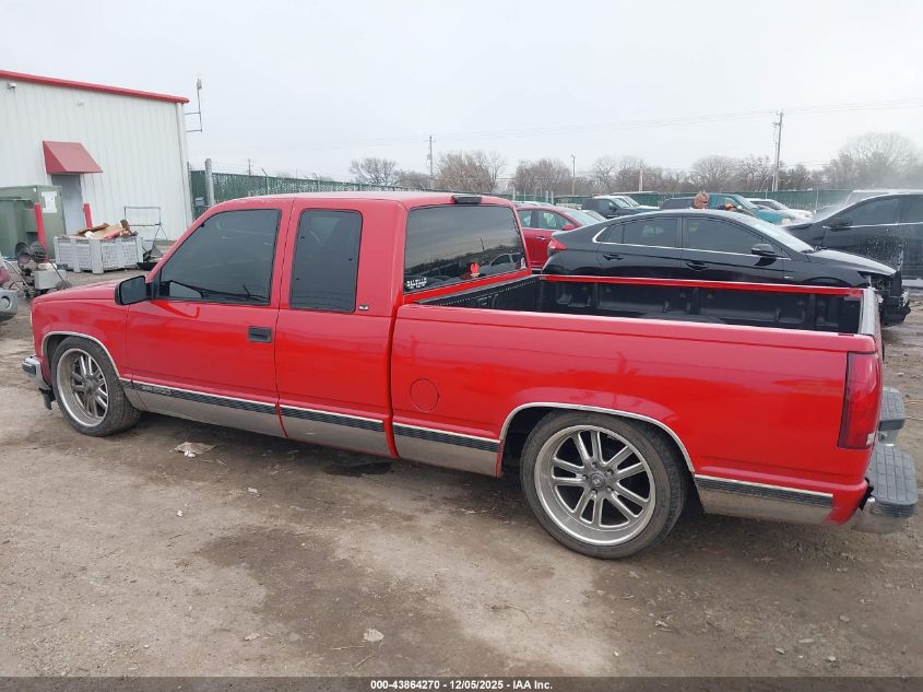 1997 GMC Sierra 1500 Sl Wideside VIN: 2GTEC19R4V1544890 Lot: 43864270