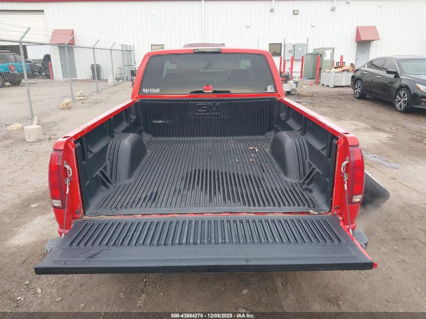 1997 GMC Sierra 1500 Sl Wideside VIN: 2GTEC19R4V1544890 Lot: 43864270