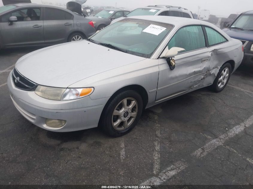 2000 Toyota Camry Solara Se V6 VIN: 2T1CF22P5YC421831 Lot: 43864279