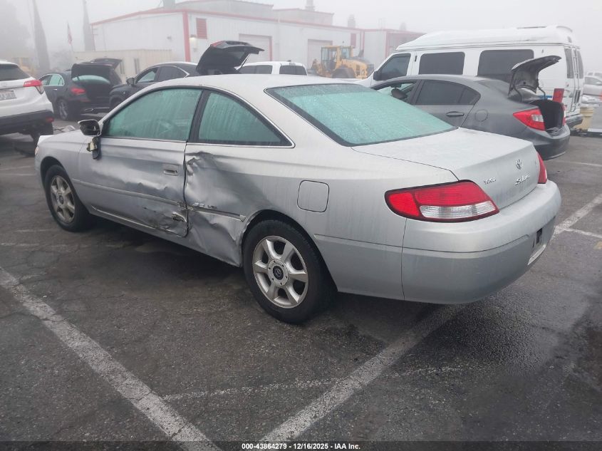 2000 Toyota Camry Solara Se V6 VIN: 2T1CF22P5YC421831 Lot: 43864279