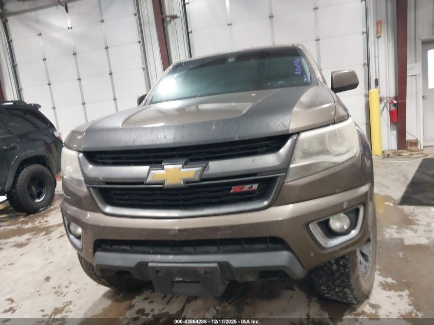 2015 Chevrolet Colorado Z71 VIN: 1GCGTCE30F1217741 Lot: 43864286