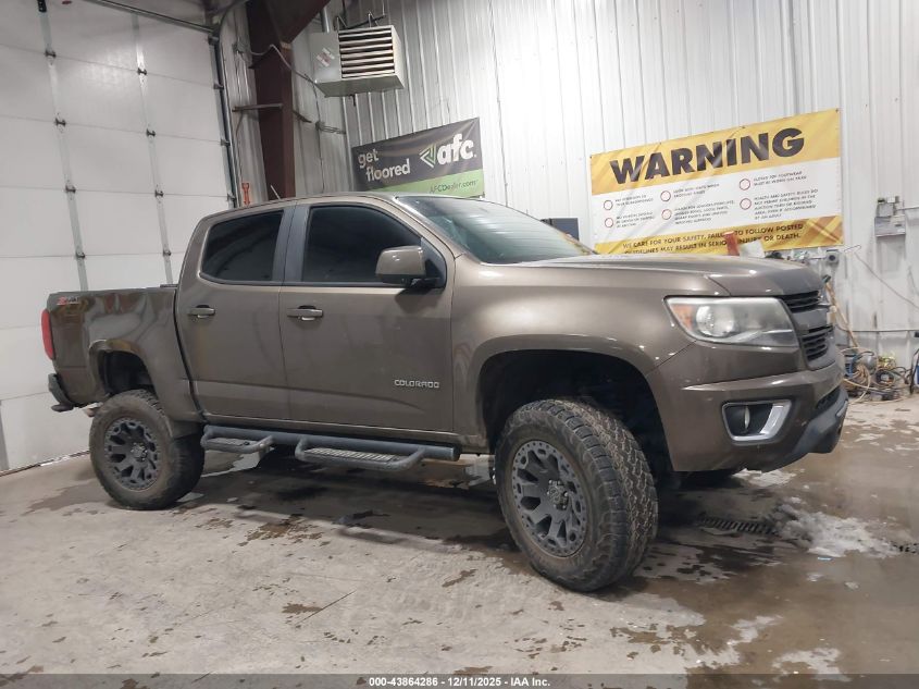 2015 Chevrolet Colorado Z71 VIN: 1GCGTCE30F1217741 Lot: 43864286
