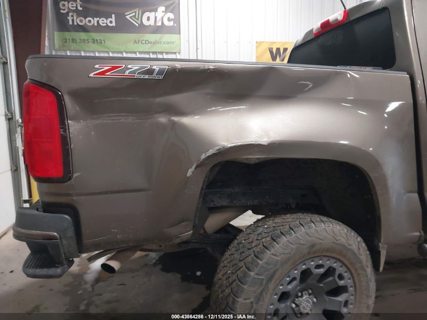 2015 Chevrolet Colorado Z71 VIN: 1GCGTCE30F1217741 Lot: 43864286