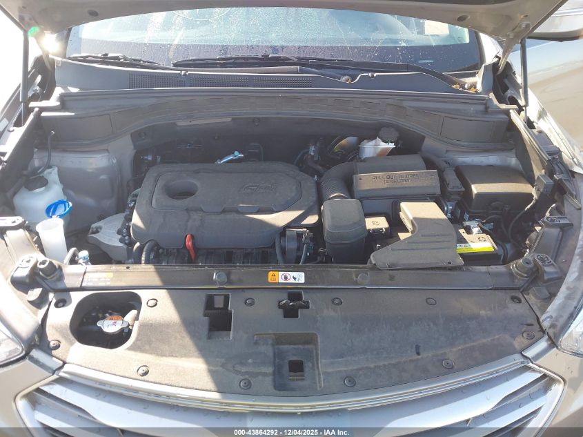 2017 Hyundai Santa Fe Sport 2.4L VIN: 5XYZU3LB6HG447299 Lot: 43864292