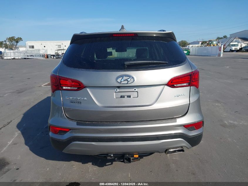 2017 Hyundai Santa Fe Sport 2.4L VIN: 5XYZU3LB6HG447299 Lot: 43864292