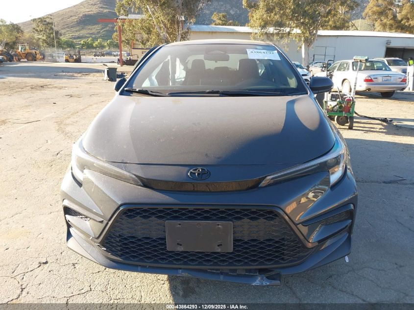 2025 Toyota Corolla Se VIN: 5YFS4MCEXSP237261 Lot: 43864293