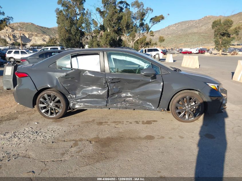 2025 Toyota Corolla Se VIN: 5YFS4MCEXSP237261 Lot: 43864293