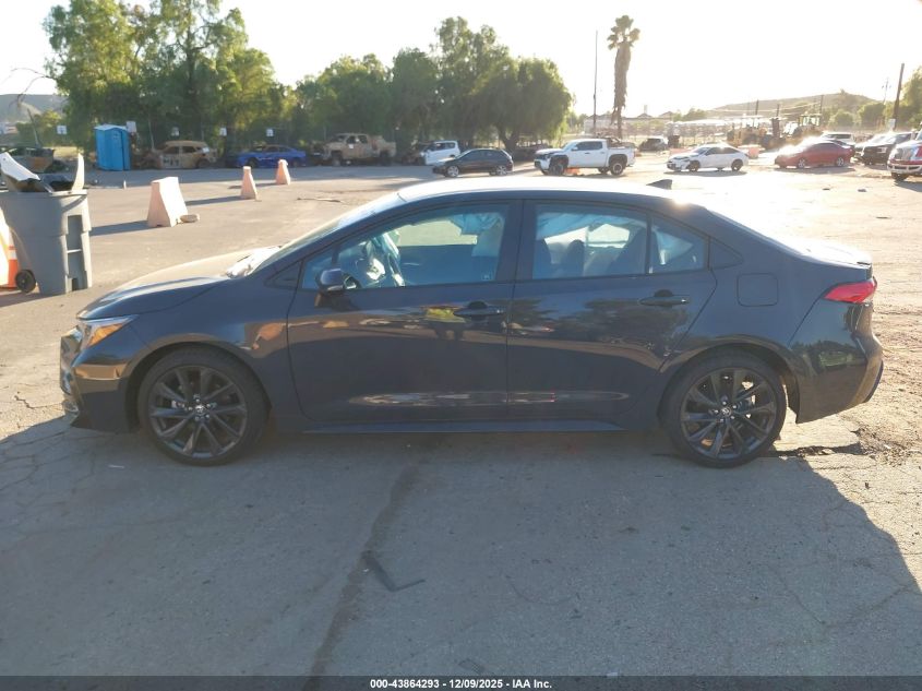 2025 Toyota Corolla Se VIN: 5YFS4MCEXSP237261 Lot: 43864293