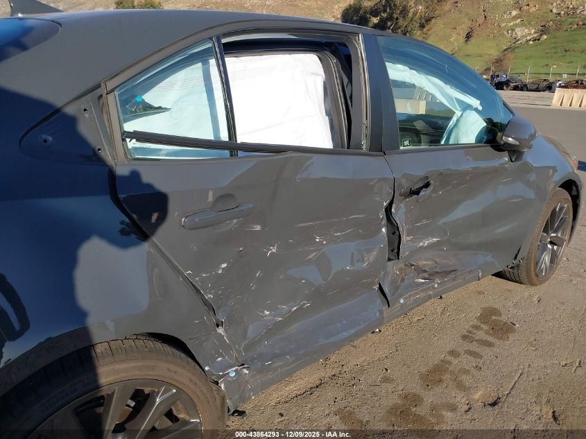 2025 Toyota Corolla Se VIN: 5YFS4MCEXSP237261 Lot: 43864293