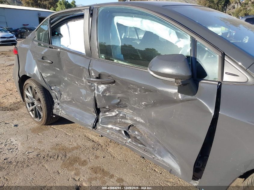 2025 Toyota Corolla Se VIN: 5YFS4MCEXSP237261 Lot: 43864293