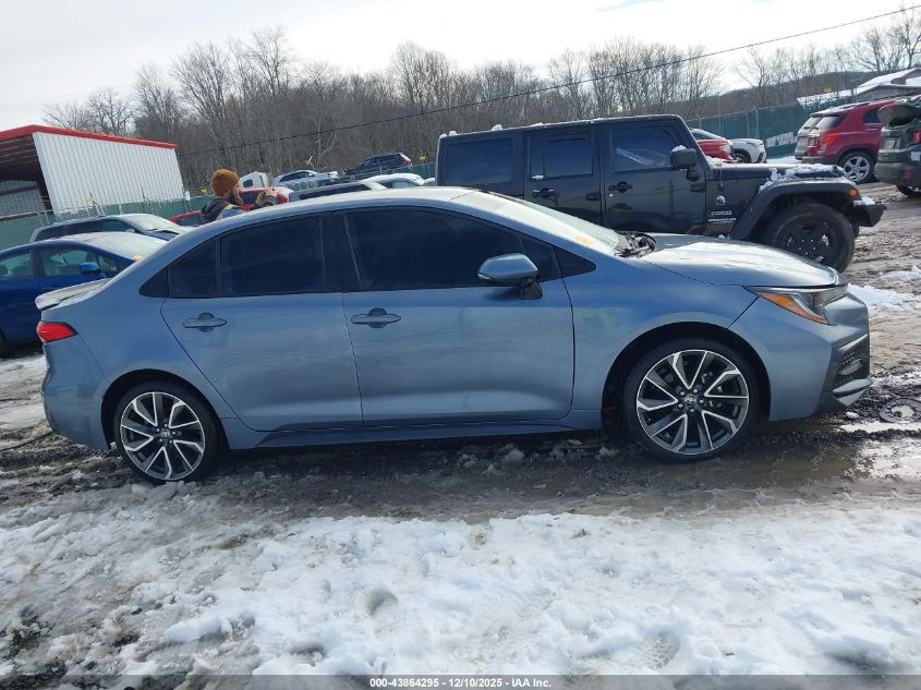 2022 Toyota Corolla Se VIN: 5YFS4MCE8NP121500 Lot: 43864295