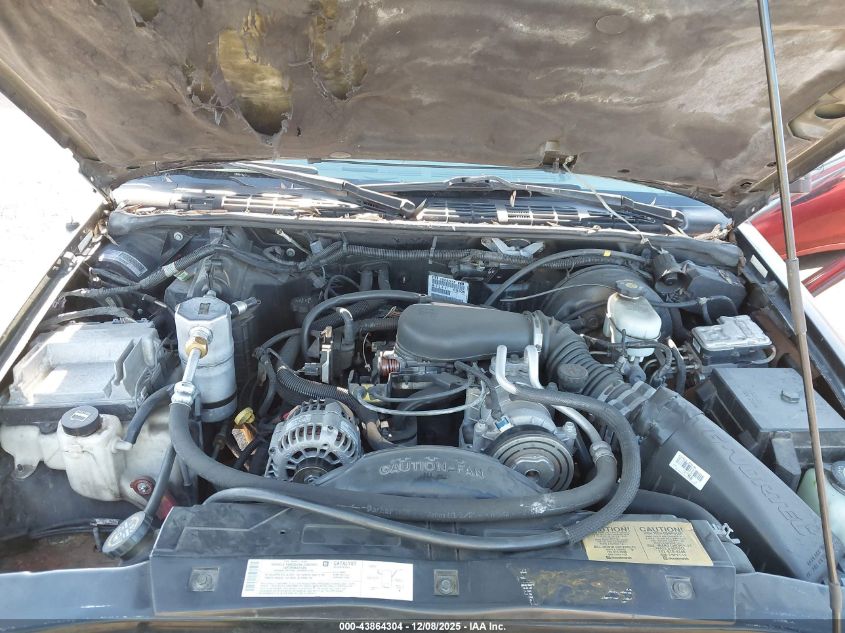 2004 Chevrolet Blazer Ls VIN: 1GNCS13X24K124343 Lot: 43864304