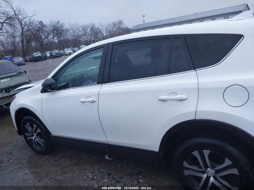 2018 Toyota Rav4 Le VIN: 2T3ZFREV1JW486037 Lot: 43864306