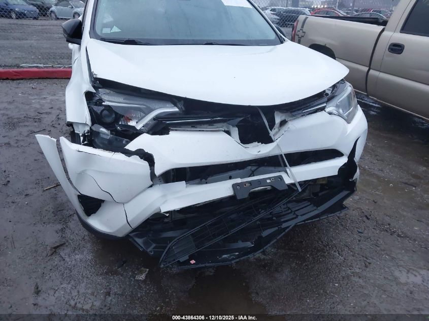 2018 Toyota Rav4 Le VIN: 2T3ZFREV1JW486037 Lot: 43864306