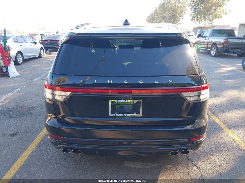 2025 Lincoln Aviator Reserve VIN: 5LM5J7XC2SGL02632 Lot: 43864316