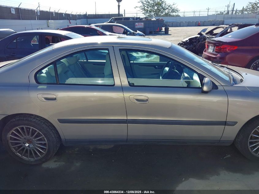 2002 Volvo S60 2.4T VIN: YV1RS58D122134135 Lot: 43864334
