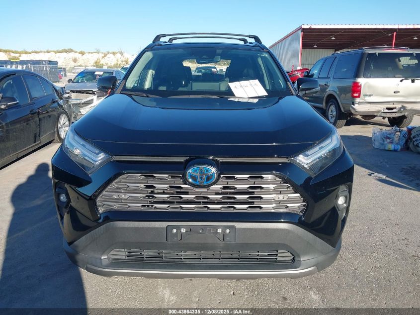 2022 Toyota Rav4 Hybrid Limited VIN: 4T3D6RFV1NU094125 Lot: 43864335