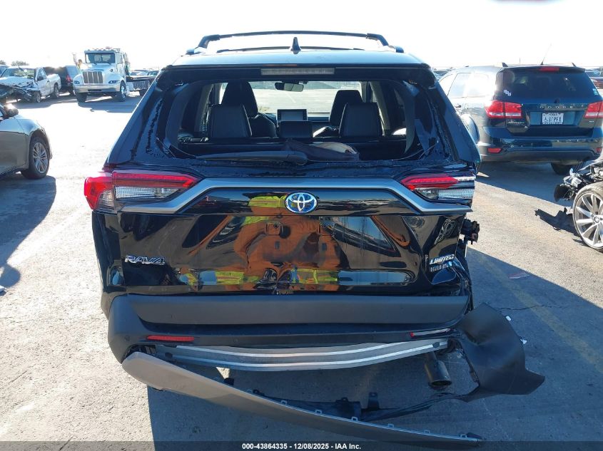 2022 Toyota Rav4 Hybrid Limited VIN: 4T3D6RFV1NU094125 Lot: 43864335