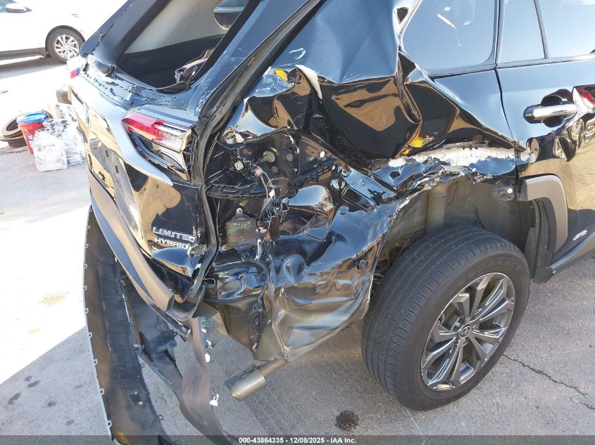 2022 Toyota Rav4 Hybrid Limited VIN: 4T3D6RFV1NU094125 Lot: 43864335