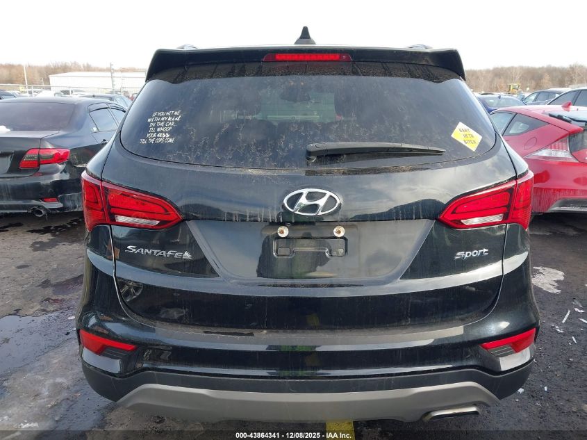2017 Hyundai Santa Fe Sport 2.4L VIN: 5NMZU3LB9HH050837 Lot: 43864341