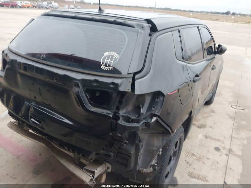 2018 Jeep Compass Sport Fwd VIN: 3C4NJCAB0JT107039 Lot: 43864395