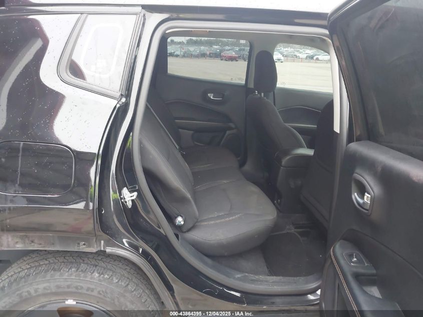 2018 Jeep Compass Sport Fwd VIN: 3C4NJCAB0JT107039 Lot: 43864395