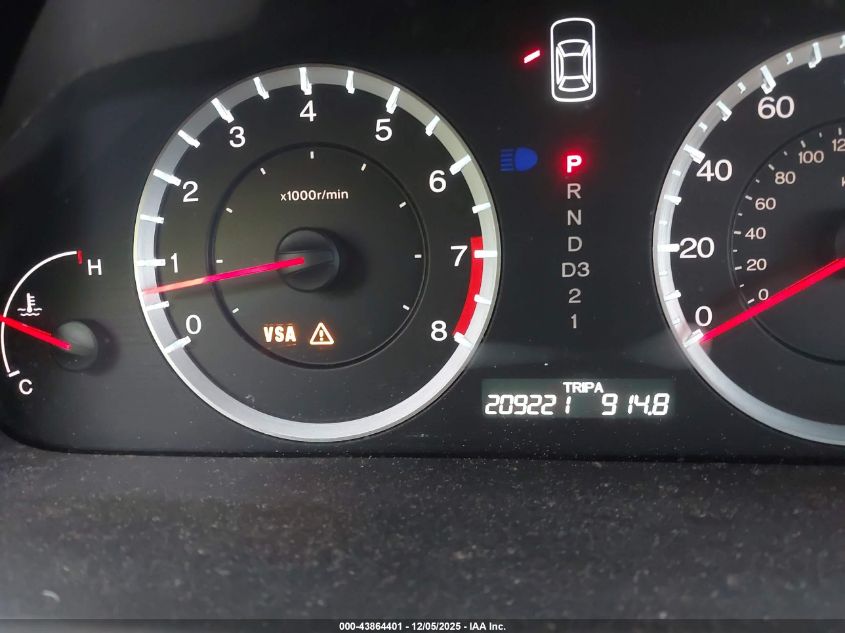 2009 Honda Accord 3.5 Ex-L VIN: 1HGCP36809A018224 Lot: 43864401