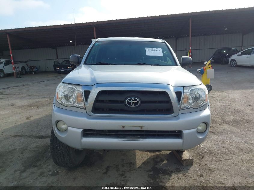 2005 Toyota Tacoma Base V6 VIN: 5TELU42N55Z105917 Lot: 43864405