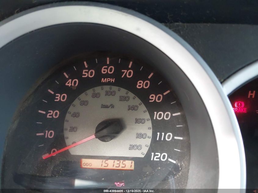 2005 Toyota Tacoma Base V6 VIN: 5TELU42N55Z105917 Lot: 43864405