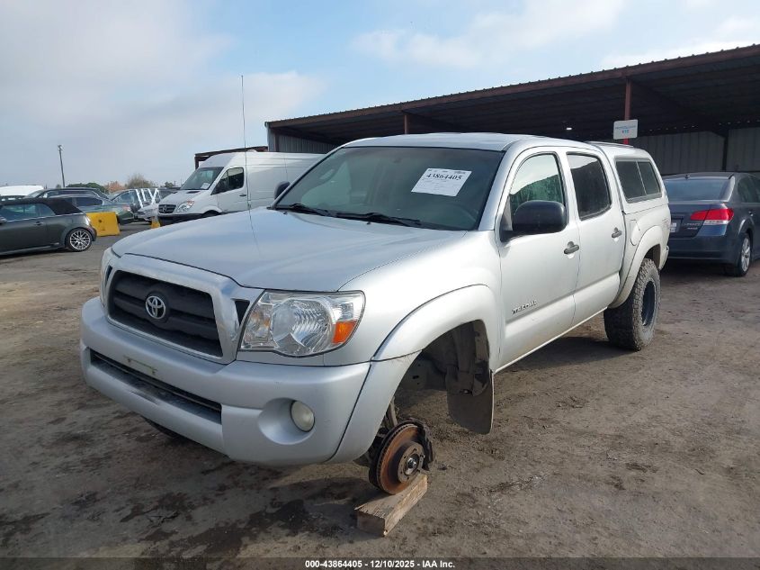 2005 Toyota Tacoma Base V6 VIN: 5TELU42N55Z105917 Lot: 43864405