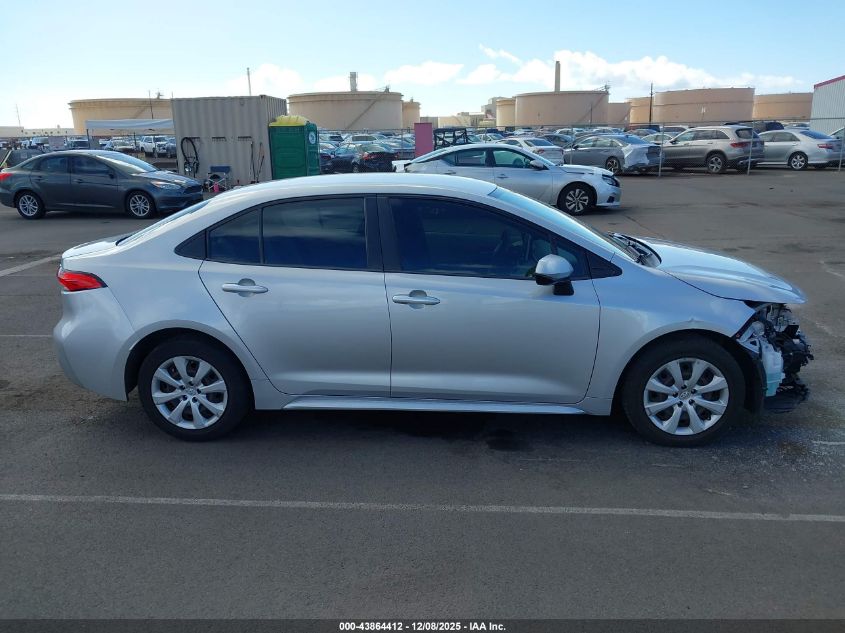 2020 Toyota Corolla Le VIN: JTDEPRAE0LJ009327 Lot: 43864412