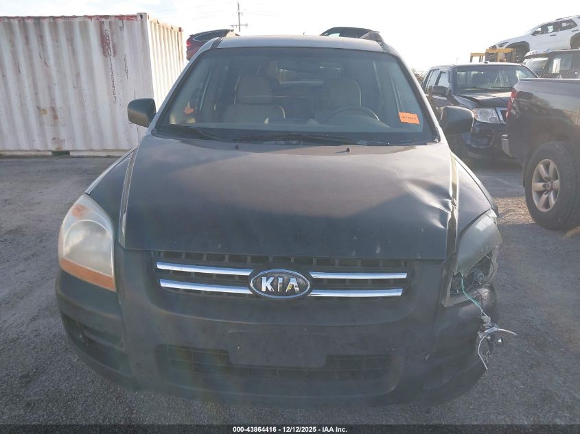 2006 Kia Sportage Ex V6/Lx V6 VIN: KNDJE723267141948 Lot: 43864416