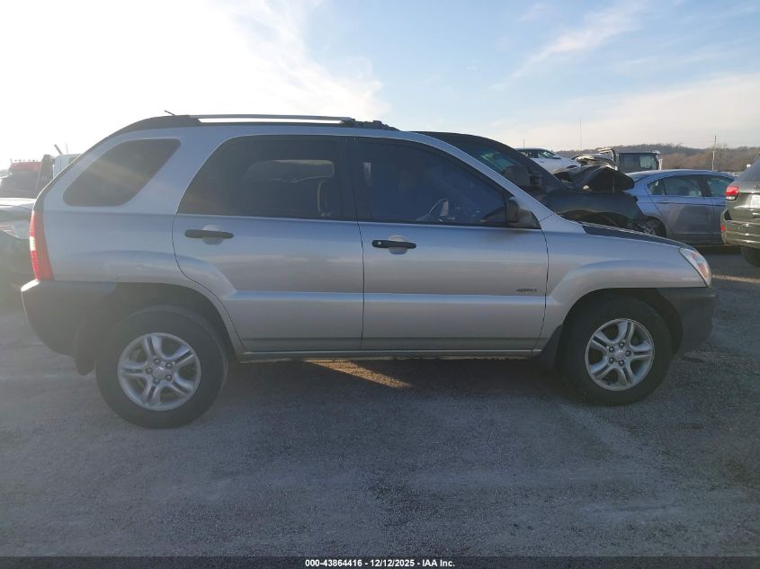 2006 Kia Sportage Ex V6/Lx V6 VIN: KNDJE723267141948 Lot: 43864416