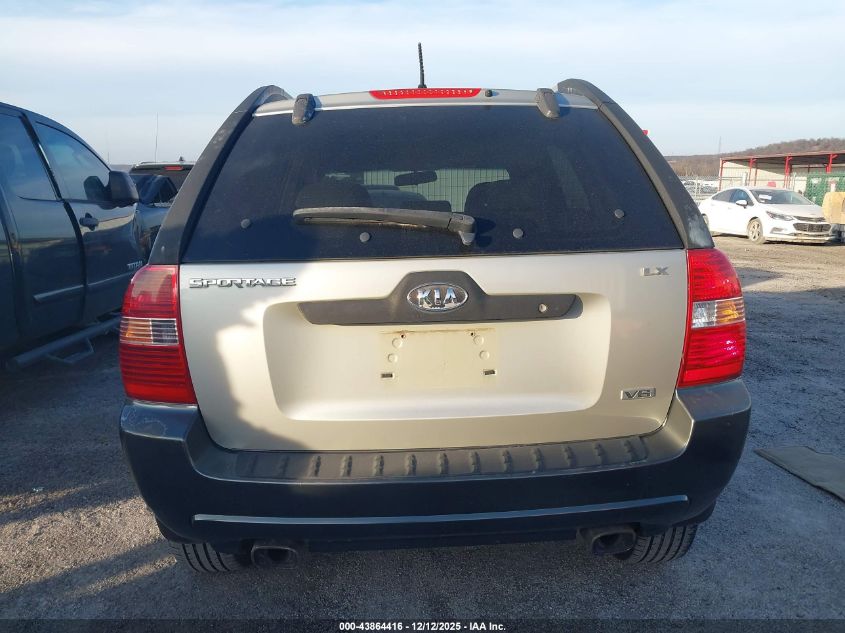 2006 Kia Sportage Ex V6/Lx V6 VIN: KNDJE723267141948 Lot: 43864416