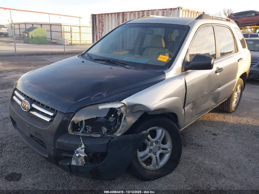 2006 Kia Sportage Ex V6/Lx V6 VIN: KNDJE723267141948 Lot: 43864416