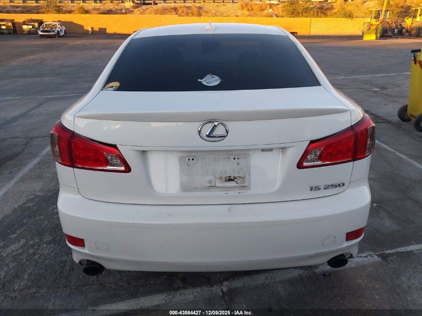2011 Lexus Is 250 VIN: JTHBF5C27B5149074 Lot: 43864427