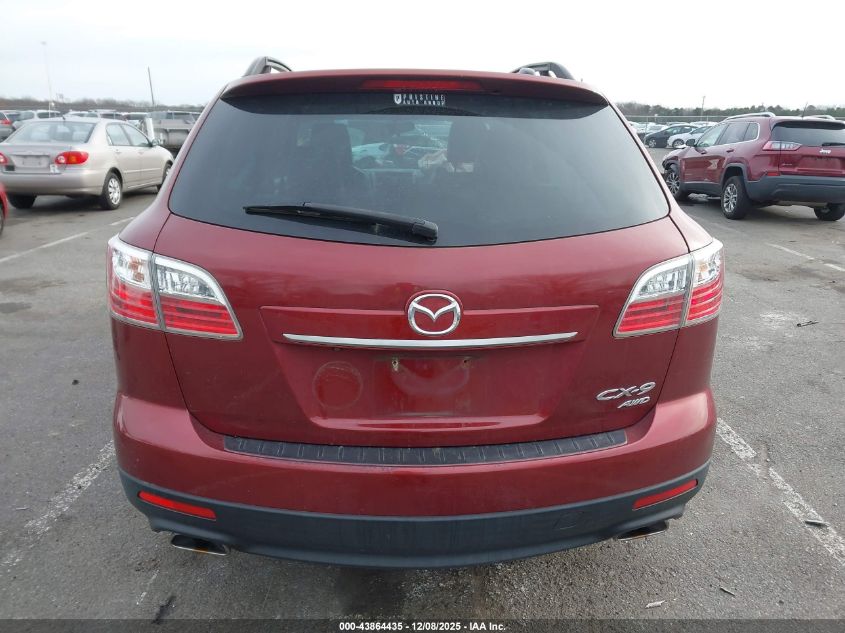 2012 Mazda Cx-9 Touring VIN: JM3TB3CV6C0358053 Lot: 43864435