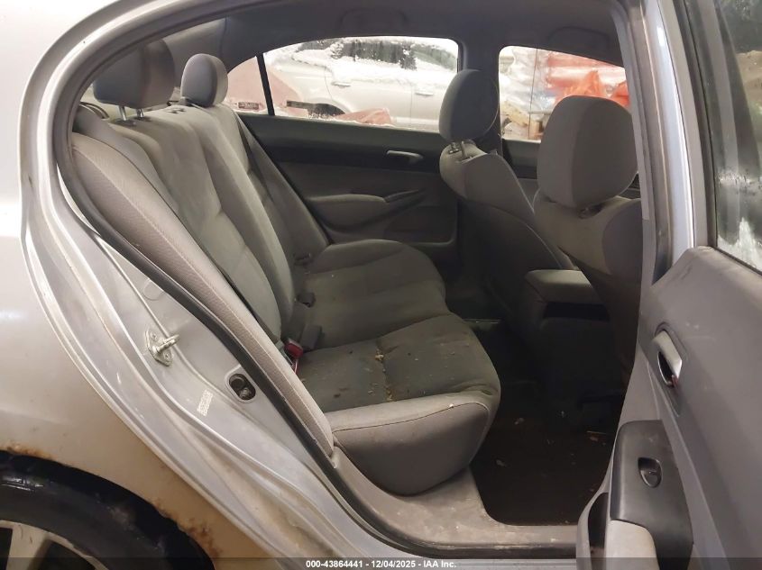 2009 Honda Civic Lx VIN: 2HGFA16589H344072 Lot: 43864441