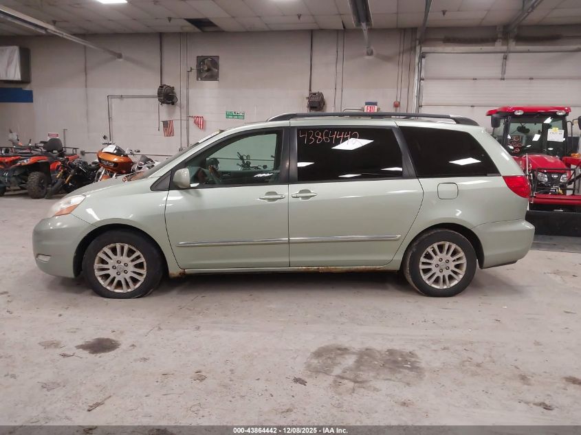 2008 Toyota Sienna Limited VIN: 5TDBK22C68S017979 Lot: 43864442